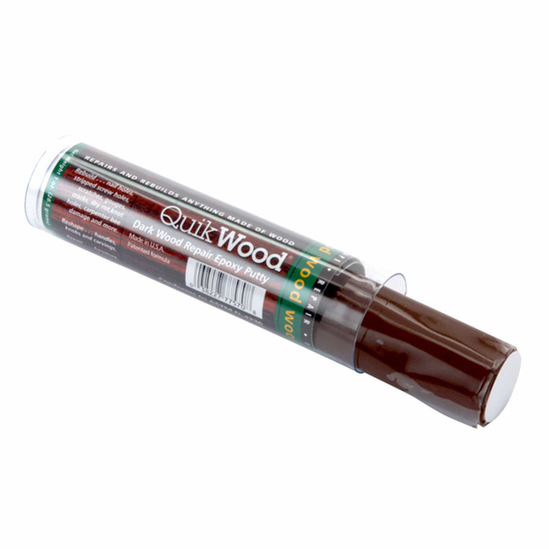 Wood Repair Epoxy Putty - Color:Dark - Size:1-oz